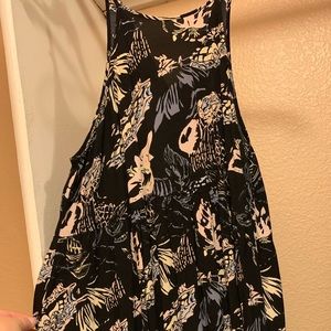 Knee length flows dress